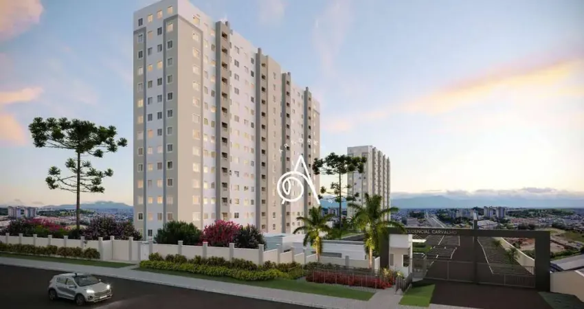 Apartamento para venda em pinheirinho de 36.00m² com 2 quartos