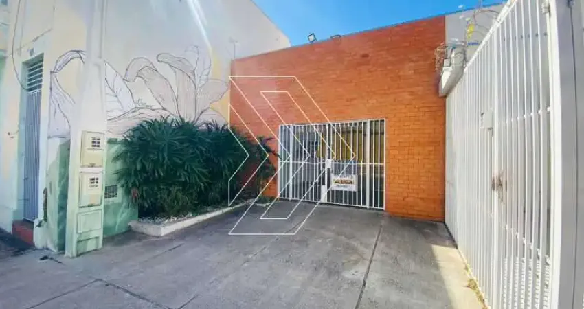Imóvel comercial para alugar em palmital de 30.00m² com 1 garagem