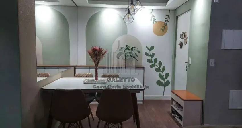 Apartamento para venda em vila satúrnia de 60.00m² com 3 quartos, 1 suite e 2 garagens