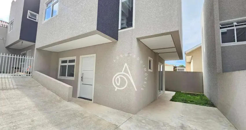 Sobrado para venda em xaxim de 120.00m² com 3 quartos, 1 suite e 1 garagem