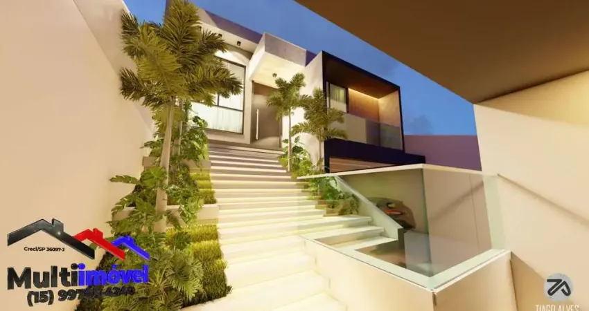 Casa para venda em tietê de 200.00m² com 3 quartos, 1 suite e 4 garagens