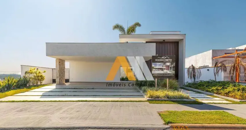 Casa de condomínio para venda em eco residencial fazenda jequitibá de 456.00m² com 4 quartos, 4 suites e 6 garagens