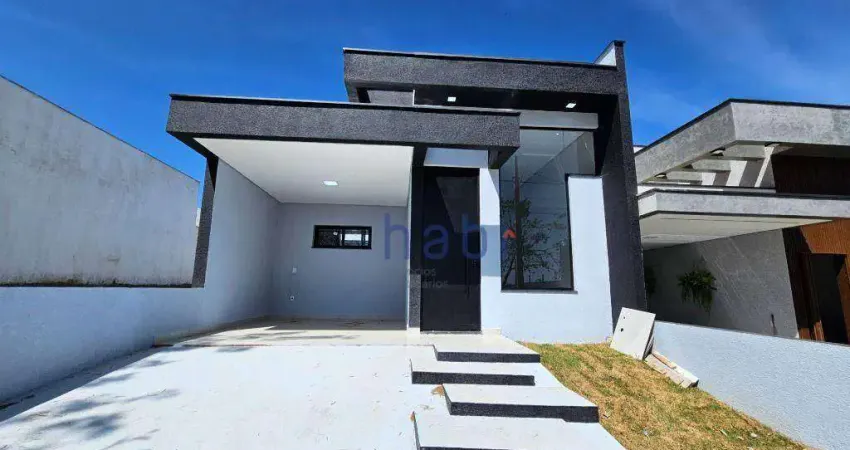 Casa de condomínio para venda em jardim residencial villagio ipanema i de 105.00m² com 3 quartos, 1 suite e 2 garagens