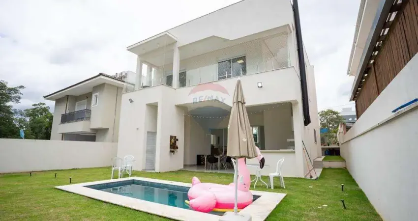 Casa de condomínio para venda em condominio ville de france de 333.82m² com 3 quartos, 3 suites e 2 garagens