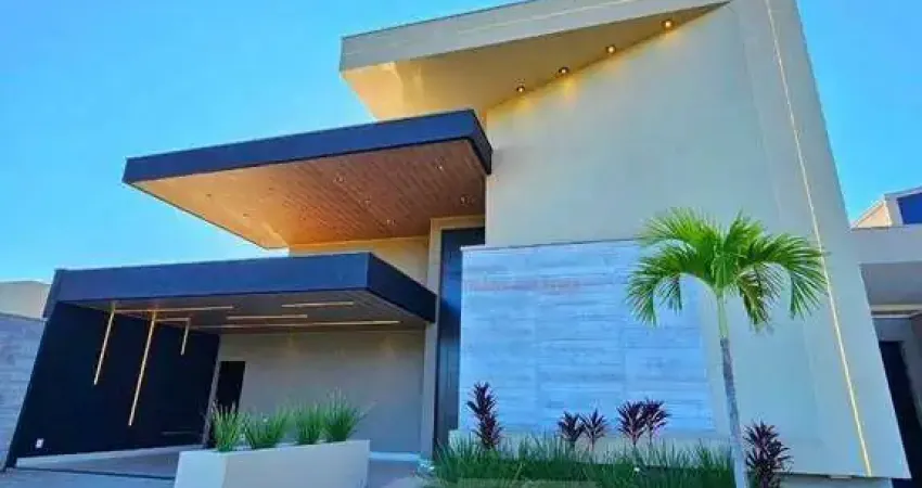 Casa de condomínio para venda em residencial gaivota i de 249.00m² com 4 quartos, 4 suites e 4 garagens