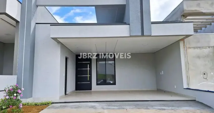Casa de condomínio para venda em loteamento park gran reserve de 135.00m² com 3 quartos, 3 suites e 4 garagens
