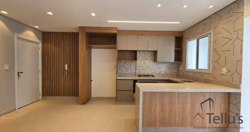 Apartamento para venda em edifício concetto campolim de 74.00m² com 3 quartos, 1 suite e 1 garagem