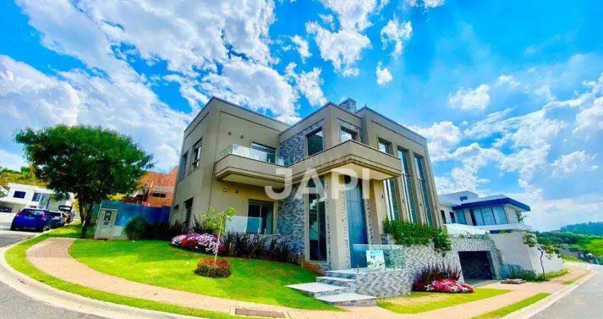 Casa de condomínio para venda em jardim novo mundo de 447.00m² com 4 quartos, 4 suites e 6 garagens