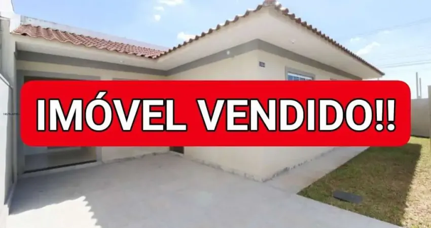 Casa para venda em veneza de 67.00m² com 3 quartos e 2 garagens