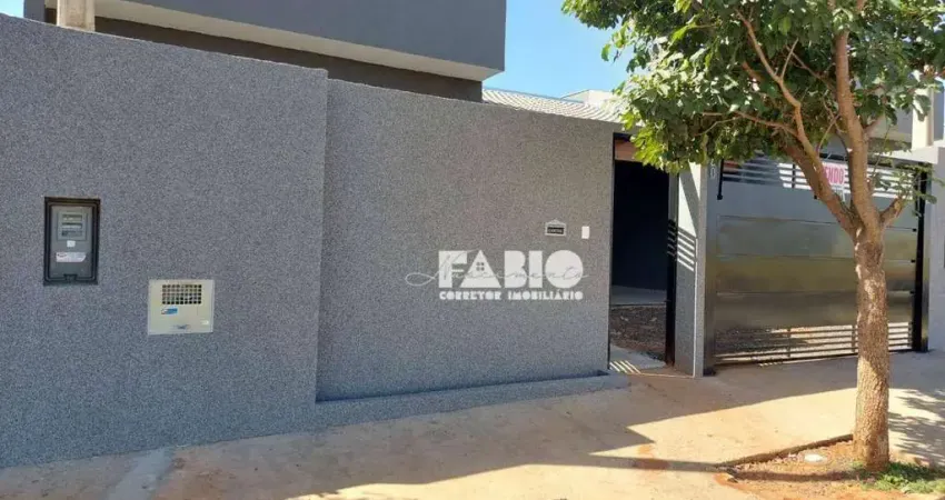 Casa para venda em residencial doca vetorazzo/res santa cruz de 106.00m² com 3 quartos, 1 suite e 2 garagens