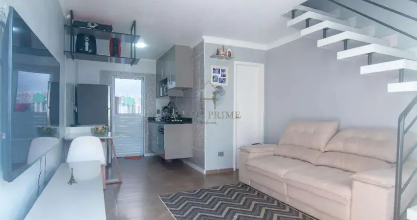 Casa de condomínio para venda em chácara ondas verdes de 48.00m² com 2 quartos e 1 garagem