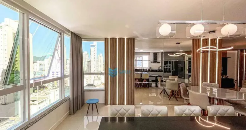 Apartamento para venda em centro de 151.00m² com 4 quartos, 4 suites e 2 garagens