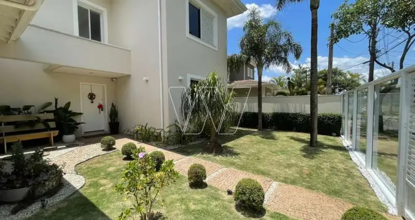 Casa de condomínio para venda em loteamento caminhos de são conrado (sousas) de 274.32m² com 4 quartos, 4 suites e 4 garagens