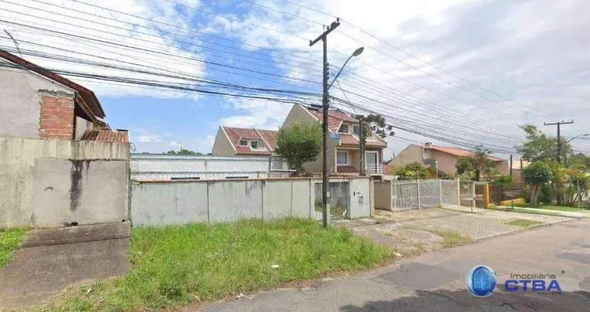Terreno à venda na Rua Visconde do Serro Frio, 849, Novo Mundo, Curitiba