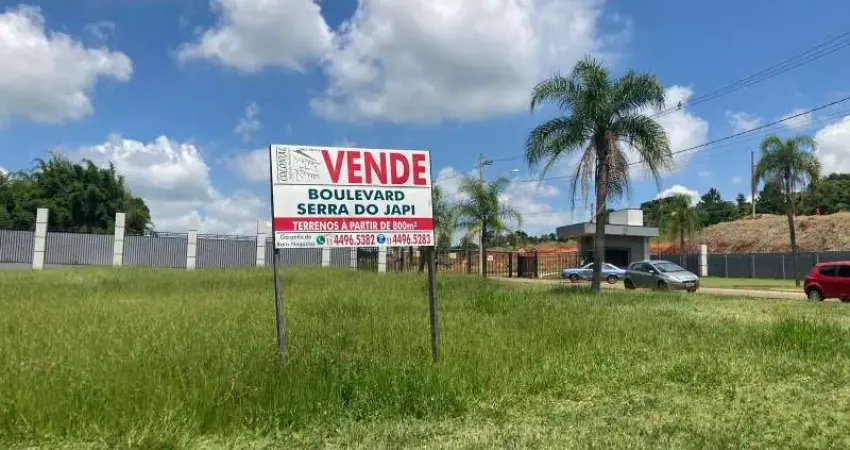 Terreno para venda em residencial boulevard serra do japi de 906.55m²