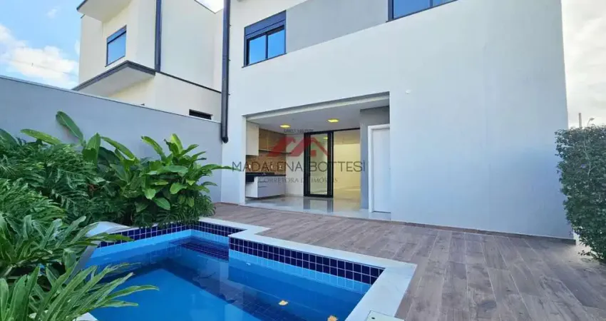 Casa de condomínio para venda em cézar de souza de 202.00m² com 3 quartos, 3 suites e 4 garagens