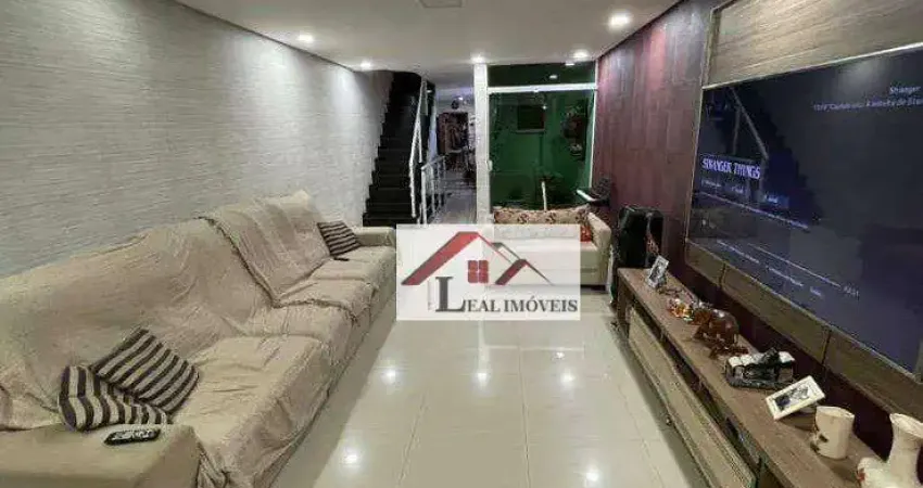 Sobrado para venda em vila assunção de 250.00m² com 3 quartos, 1 suite e 4 garagens