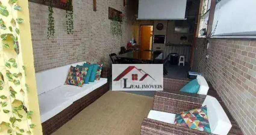 Cobertura para venda em paraíso de 134.00m² com 3 quartos, 1 suite e 2 garagens