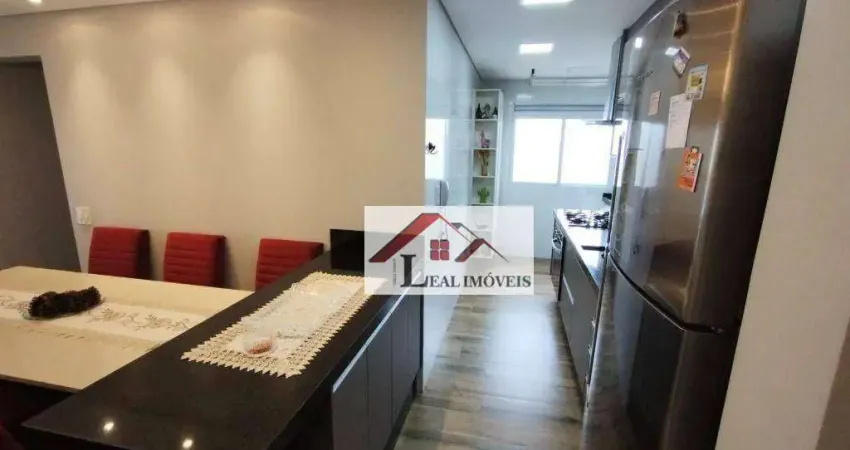 Apartamento para venda em parque das nações de 70.00m² com 3 quartos, 1 suite e 2 garagens