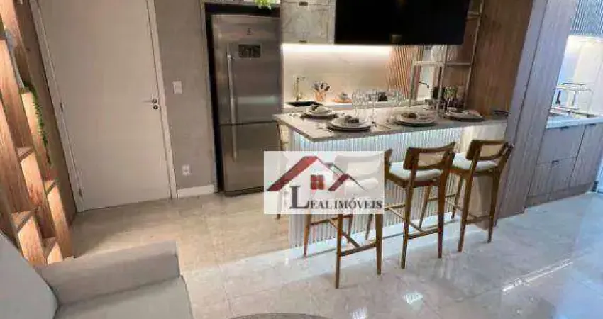 Apartamento para venda em vila alzira de 58.00m² com 2 quartos, 1 suite e 1 garagem