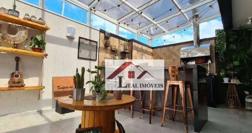 Cobertura para venda em baeta neves de 188.00m² com 3 quartos, 1 suite e 2 garagens