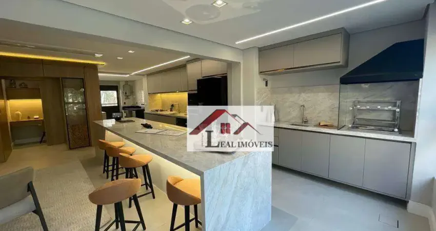 Apartamento para venda em jardim de 177.00m² com 3 quartos, 3 suites e 3 garagens