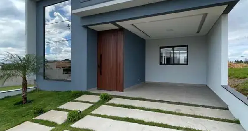 Casa de condomínio para venda em loteamento park gran reserve de 144.00m² com 3 quartos, 3 suites e 2 garagens