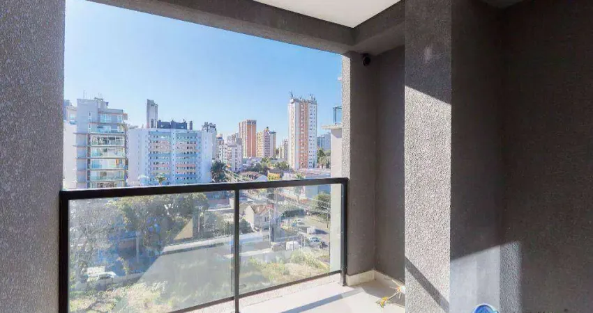 Apartamento para venda em batel de 61.00m² com 2 quartos, 1 suite e 2 garagens