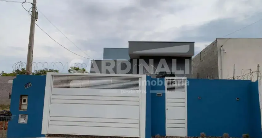 Casa para venda em residencial santa luzia de 100.00m² com 1 quarto, 1 suite e 2 garagens