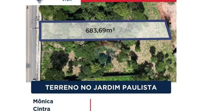 Terreno à venda no Jardim Paulista, Atibaia 