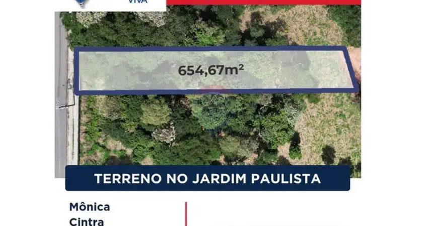 Terreno à venda no Jardim Paulista, Atibaia 