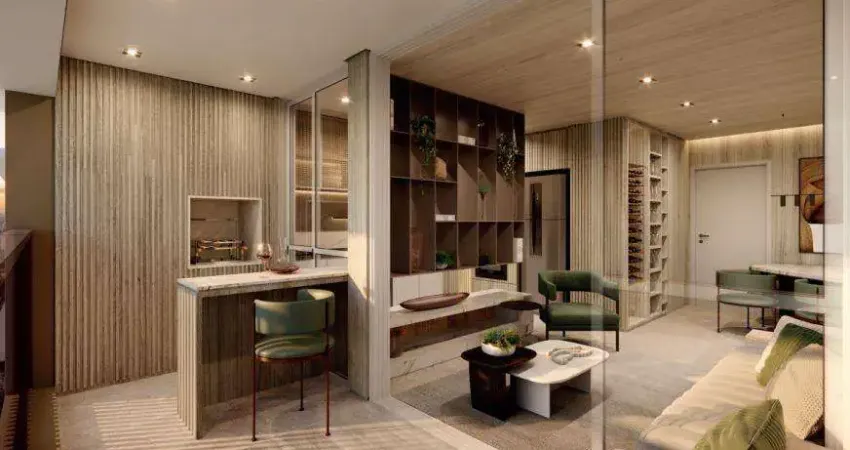 Apartamento para venda em chácara das nações de 87.50m² com 3 quartos, 1 suite e 2 garagens