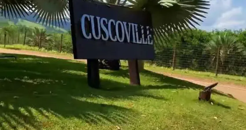 Terreno en condomínio para venda em residencial cuscoville de 420.00m²