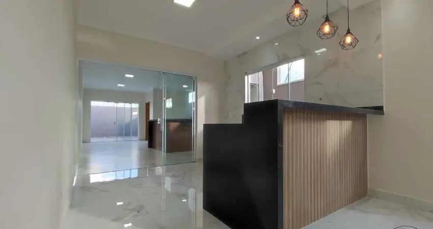 Casa para venda em residencial lívia de 157.60m² com 3 quartos, 1 suite e 2 garagens