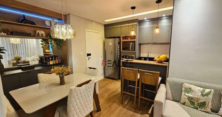 Apartamento para venda em condomínio residencial villa helvétia de 51.00m² com 2 quartos e 2 garagens