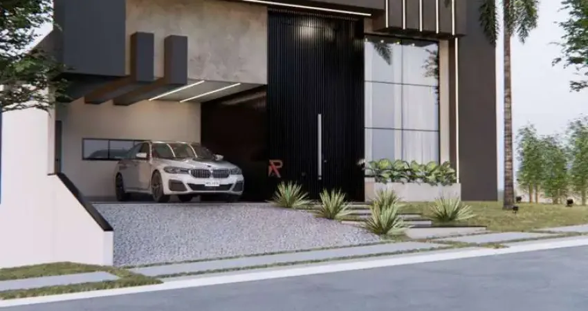 Casa de condomínio para venda em condomínio park gran reserve de 192.00m² com 3 quartos, 3 suites e 4 garagens