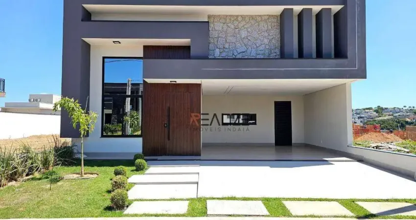 Casa de condomínio para venda em condomínio park gran reserve de 186.00m² com 3 quartos, 3 suites e 4 garagens