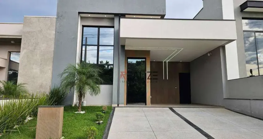 Casa de condomínio para venda em condomínio park gran reserve de 136.00m² com 3 quartos, 1 suite e 3 garagens