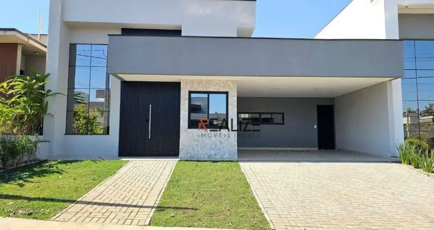 Casa de condomínio para venda em condomínio residencial milano de 188.00m² com 3 quartos, 3 suites e 4 garagens