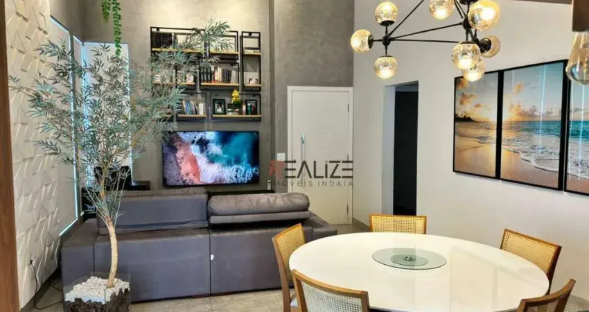 Casa de condomínio para venda em condomínio alto de itaici de 170.00m² com 3 quartos, 3 suites e 4 garagens