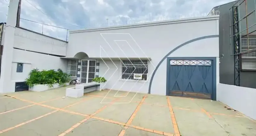 Prédio comercial para alugar em núcleo habitacional nova marília de 150.00m² com 1 quarto, 1 suite e 4 garagens