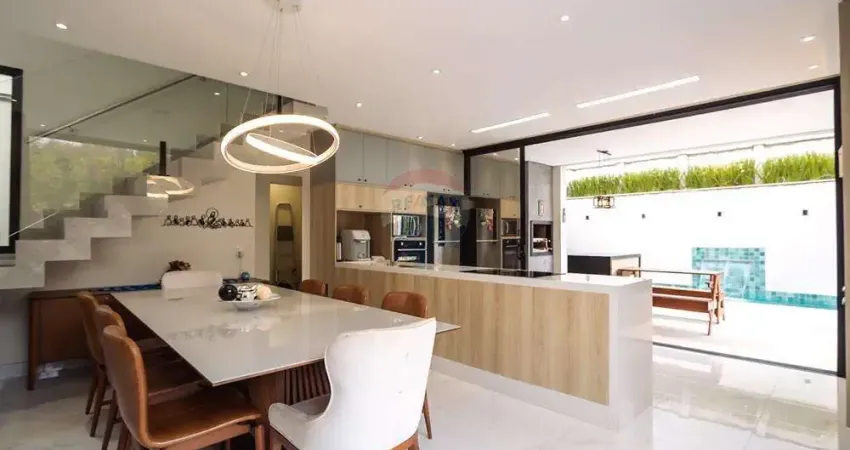 Casa de condomínio para venda em residencial milano de 322.00m² com 4 quartos e 2 suites