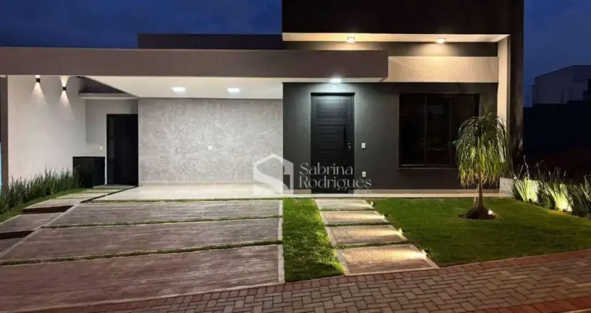 Casa de condomínio para venda em condomínio laguna residencial de 163.00m² com 3 quartos, 3 suites e 4 garagens