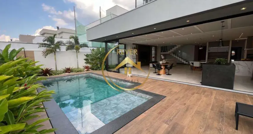 Casa de condomínio para venda em alphaville dom pedro 3 de 386.00m² com 4 quartos, 4 suites e 4 garagens