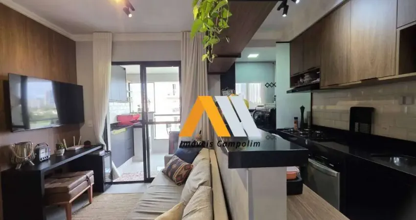 Apartamento para venda em parque campolim de 55.00m² com 2 quartos e 1 suite