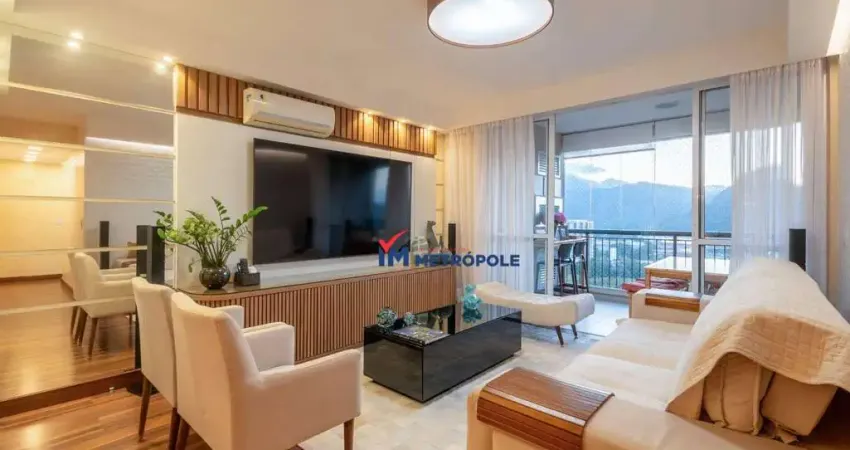 Apartamento para venda em jacarepaguá de 144.00m² com 4 quartos, 3 suites e 2 garagens