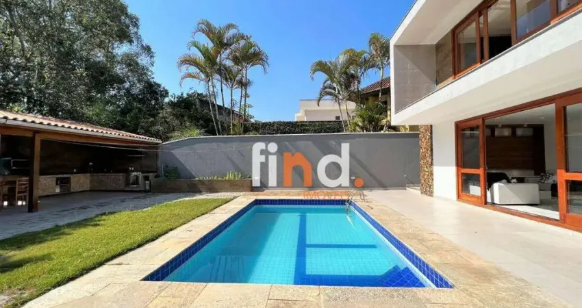 Casa de condomínio para venda em são paulo ll - granja viana de 496.00m² com 4 quartos, 4 suites e 5 garagens