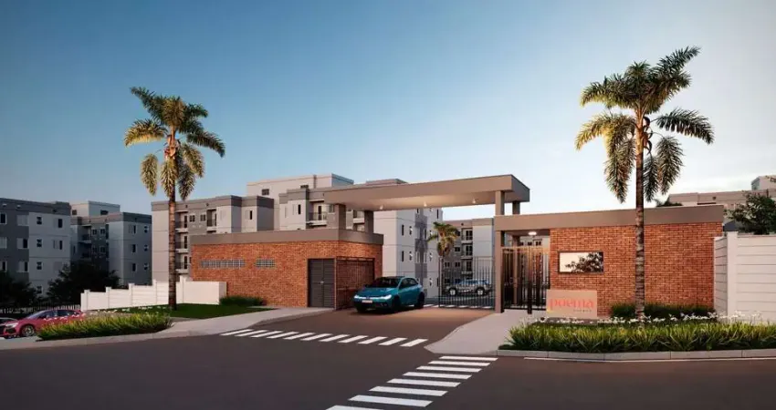 Apartamento para venda em chácara estância paulista de 41.53m² com 2 quartos e 1 garagem