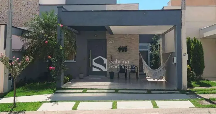 Casa de condomínio para venda em jardim montreal residence de 105.00m² com 3 quartos, 1 suite e 2 garagens