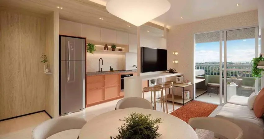 Apartamento para venda em jardim proença de 57.00m² com 2 quartos, 1 suite e 1 garagem